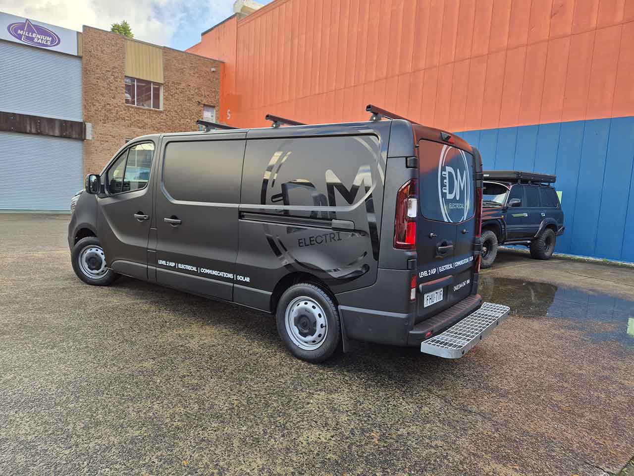 DM Electrical van wrap
